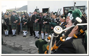 dookinella pipeband achill island